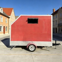 Remorque de toilettage mobile pour animaux de compagnie de haute qualité, entièrement équipée pour le lavage, le coiffage et les soins des ongles des chiens