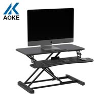Bureau électrique réglable en hauteur, assis-debout, double moteur, pour bureau et domicile, convertisseur de table électrique