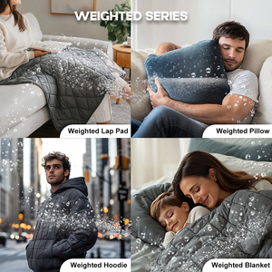 2025 Offre Spéciale personnalisé bambou anxiété autisme refroidissement couverture pondérée couverture adulte traitement couverture - Product Image 6