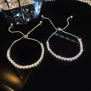 Bán Buôn Phụ Nữ Của Thép Không Gỉ Hoa Zircon Mặt Dây Chuyền Vòng Đeo Tay Vòng Cổ Trang Sức Set Với Dòng Mới Cho Phụ Nữ