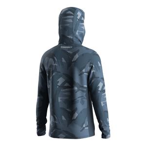 Vente Flash : T-shirt de Performance à Manches Longues pour Homme, Séchage Rapide, Protection UPF 50+, Design Sublimation, avec Capuche, Idéal pour la Pêche - Product Image 2