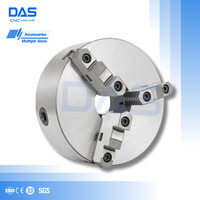Mandrin hydraulique creux à 3 mors DAS WQ 5 6 8 10 pouces pour machines-outils CNC