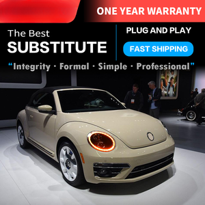 Luci auto per scarabeo 2013-2021 a LED modifica faro LHD e versione RHD Design <span class=keywords><strong>911</strong></span> proiettore doppio aggiornamento assemblaggio lente - Product Image 6