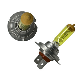 Bombilla halógena para faro de <span class=keywords><strong>coche</strong></span> H7 12V 100W con revestimiento amarillo, la mejor calidad para coches universales. - Product Image 4