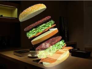 Nuevo modelo 2024 ventilador de holograma 3D con cubierta protectora/funda pantalla LED 42cm/ 52cm/ 65cm/72cm/100cm ventiladores holográficos de 4 aspas anuncio - Product Image 3