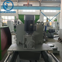 Machine de granulation par pression pour le recyclage des films PP PE en plastique usagés