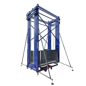 Plateforme élévatrice hydraulique mobile à commande à distance, hauteur de levage de 2 à 10 m, capacité de charge de 500 kg, <span class=keywords><strong>échafaudage</strong></span> électrique pour la construction et l'entretien - Product Image 6