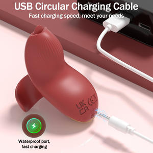 Dil yalama giyilebilir parmak vibratör App kontrollü kadınlar için G Spot klitoral stimülatör çiftler kadın mastürbasyon masaj - Product Image 4