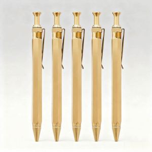 Hot-selling High-quality Brass Luxury Metal Ballpoint <b>Pen</b> with logo Slim Signature <b>Pen</b> Custom <b>Pen</b> Suitable for Corporate Gifts - Product Image 1