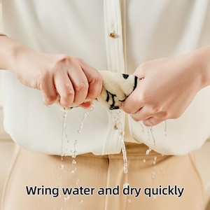 Toalla de Mano Cuadrada Pequeña y Simple para Colgar, Blanca, Absorbente, Doble Grosor, para Cocina y Baño, para el Hogar - Product Image 5