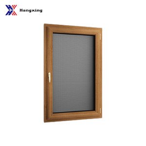 Fenêtre à battant en aluminium insonorisée et à économie d'énergie avec moustiquaire, fenêtre à battant en aluminium à rupture de pont thermique à <span class=keywords><strong>double</strong></span> <span class=keywords><strong>vitrage</strong></span> pour villa - Product Image 3