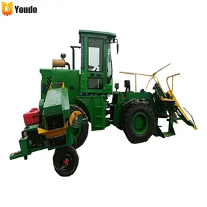 Industrial Low Price Small Mini Sugar Cane Combine Cutter Harvesting Machine Sugar Cane Harvester For Sale