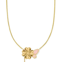 Collier Boîte à Trésors Nœud Papillon 'Amour d'Été' avec Boîte Album Ajustable et Chaîne de Clavicule en Laiton à Nœud Papillon