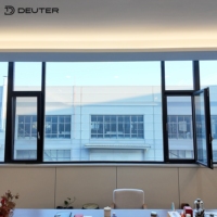 Ventanas de Aluminio con Protección de Esquinas Completa, Rotura de Puente Térmico, Triple Sellado, Resistentes al Viento, Precio de Fábrica para Proyectos de Viviendas Multifamiliares