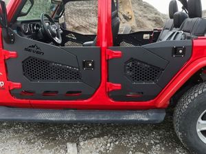 Spedking 2/4 <span class=keywords><strong>Demi</strong></span>-porte en tube d'acier avec rétroviseurs pour <span class=keywords><strong>JEEP</strong></span> Wrangler <span class=keywords><strong>JK</strong></span>/JL <span class=keywords><strong>Demi</strong></span>-porte - Product Image 4