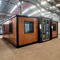 Maisons modulaires en conteneurs d'acier HuaYing Simple Love Home 20/40FT, style nouveau, pas cher, étanches et extensibles