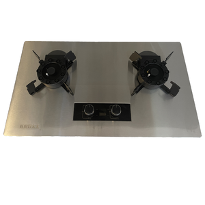 Stufa a gas domestica a doppio fuoco in acciaio inossidabile a doppio uso a gas naturale gpl 5.2kw - Product Image 4