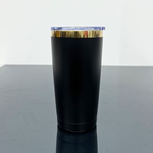 Gobelet de voyage 20 oz avec pailles et couvercles coulissants, tasse à café plaquée or miroir 20 oz pour boissons chaudes et froides – Entrepôt USA - Product Image 5