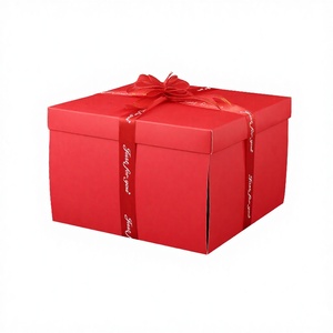 Boîte cadeau surprise à cinq couches en carton recyclable pour anniversaire d'enfants - Boîte mystère DIY - Product Image 2