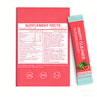 Poudre de fibres alimentaires sans sucre saveur fruits rouges et pastèque, en sachets, marque OEM, pour adultes – Meilleure vente