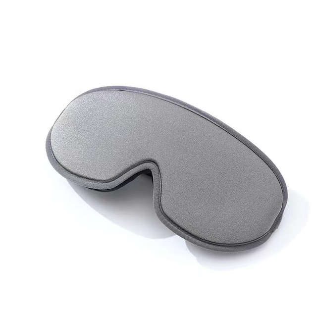Wholesale Customizable 3D Blackout Cotton Elastic Knit Sleep Mask Memory Foam Warmth Relaxation Optional Bluetooth Earphones