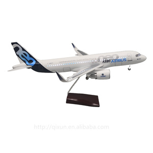 Новинка, подарки, 47 см, крупномасштабная модель самолета 1:80 A320 Neo с колесами - Product Image 2