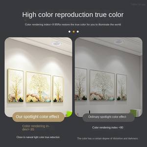 Lámpara de Techo LED de Tres Tonos, 3W-30W, para Hogar, Oficina y Sala de Estar, Empotrada, Alto Brillo, Ángulo Ajustable, Foco IP65 - Product Image 4