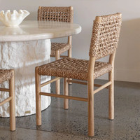 Chaises de salle à manger Degas Dehua en marbre naturel antique du Guangdong, style médiéval, luxe léger, esthétique haut de gamme, meubles solides pour la maison