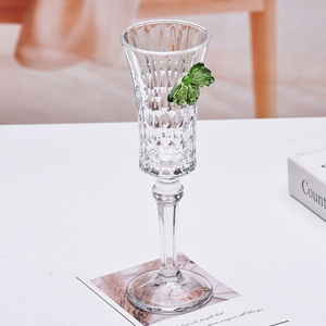 Nouveau <span class=keywords><strong>Verre</strong></span> à Vin <span class=keywords><strong>Rouge</strong></span> Classique en <span class=keywords><strong>Verre</strong></span> Gaufré Haut de Gamme, Design Papillon, Sans Anse, Sans Couvercle, pour Usage Domestique et Banquets - Product Image 4