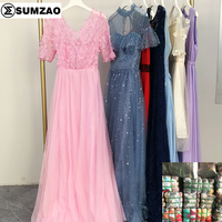 Venta al por Mayor de Ropa Usada Sumzao Grado A, Fardos de Ropa de Segunda Mano, Vestidos de Fiesta