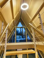 Villa Préfabriquée Moderne de Luxe en A-Frame, Basse Hauteur, avec Retraite Panoramique, Cottage, Petite Maison à Vendre