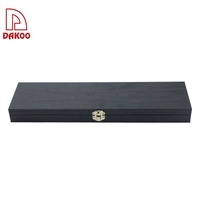 Ensemble de couteaux à sculpter les nouveau-nés, fourchette et boîtier en acier inoxydable, manche en bois de PAKKA, ensemble de couverts pour BBQ 2 pièces