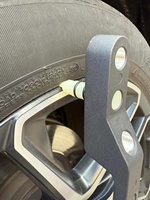 Serrure de roue de voiture en acier Parking Garage Pince de verrouillage de pneu Ventouse 4 points Pinces de roue tenant le type de jante pour l'alignement des roues