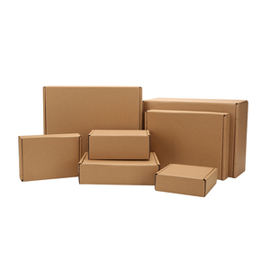 Cajas de Cartón Corrugado de Pared Simple Reciclables con Cierre Superior para Envío de Ropa y Accesorios - Product Image 2