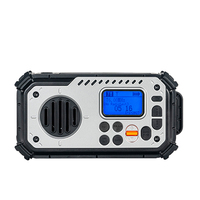 Noodzonne-energie handdynamo AM/FM radio met zaklamp, telefoonoplader, luidspreker