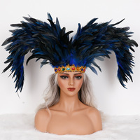 Serre-tête Couronne de Pâques Style Célébrité, Accessoire de Costume pour Fête d'Halloween, Accessoires de Déguisement de Carnaval