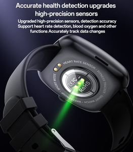 Đồng hồ thông minh LO22 màn hình lớn 1.83 inch, hiển thị màu sắc đầy đủ, thông báo tin nhắn thời gian thực, phát hiện sức khỏe, gọi điện thông minh BT. Chưa có đánh giá. - Product Image 5