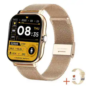 2024 Combo Stainless Steel Golden Water Proof 4g Kids Unique Gps Location Tracking Man Women Ladies Manufacturer Smart Watch