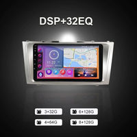 Aijia Unité principale d'usine pour Toyota Camry 2006-2011 9 pouces 6PIN 4PIN GPS Car Audio Dvd Multimedia Player Radio Gps Navigation