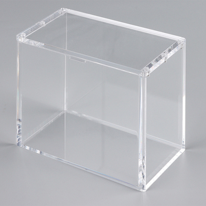 Boîte de rangement personnalisée en acrylique avec couvercle coulissant magnétique pour cartes à collectionner <span class=keywords><strong>Pokémon</strong></span>, boîte de protection pour collectionneur - Product Image 2