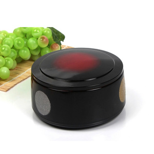 Japanese-style round lidded easy-to-clean business lunch <b>box</b>, Shuangjian Restaurant <b>drum</b>-shaped eel lunch <b>box</b>, small, portable, - Product Image 2