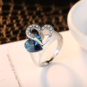 <span class=keywords><strong>Anello</strong></span> <span class=keywords><strong>Cuore</strong></span> dell'Oceano Titanic all'Ingrosso, <span class=keywords><strong>Anello</strong></span> Nuziale con Cristallo <span class=keywords><strong>Blu</strong></span> a Forma di <span class=keywords><strong>Cuore</strong></span> - Product Image 4