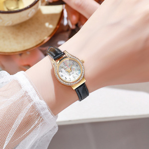 Women Quartz Watch Easy to Read Arabic <strong>Numerals</strong> Simple Small Dial Leather Strap Lady Delicate Reloj <strong>De</strong> Mujer Montre Femme - Product Image 6