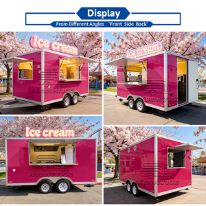 Nuevo Diseño de Camiones de Comida de Moda: Doner Kebab, Hamburguesas, Tacos, Pollo Frito, Papas al Horno, Camión de Comida con Cocina Completa Que Puedo Conducir - Product Image 2