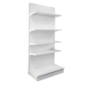Estanterías Metálicas de Doble Cara Personalizadas de Fábrica <span class=keywords><strong>para</strong></span> Góndolas de Supermercado, Exhibidores Ligeros <span class=keywords><strong>para</strong></span> Minimercados - Product Image 4