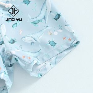 Custom Printed Boys Swim <b>Shorts</b> High Quality Recyclable Toddler Swim <b>Shorts</b> <b>Hawaiian</b> Boys Swimwear - Product Image 5