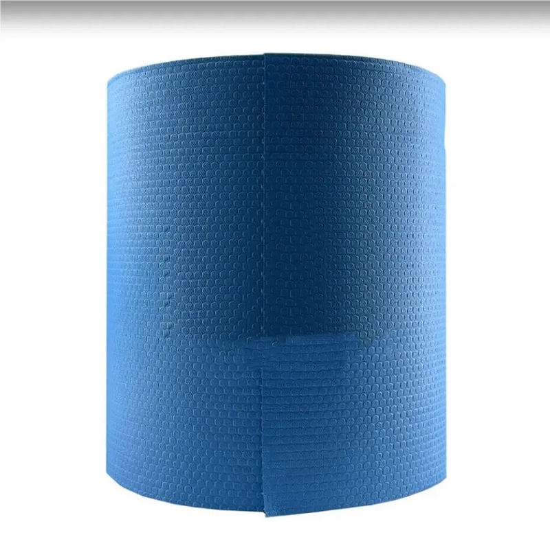55 Woodpulp 45 Polyester Blue Industrial