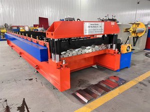 Cuerpo con precio bajo Totalmente automático Car Box Container Plate Panel Roll Forming Machine - Product Image 6