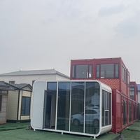 Structure rapide de villa de conception de capsule de l'espace de Chambre en acier préfabriquée écologique moderne
