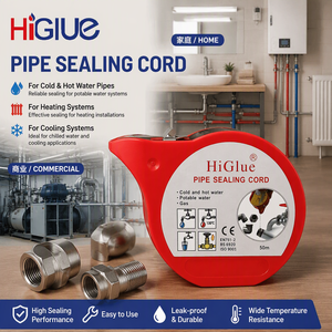 Cordon d'étanchéité HiGlue 55 pour raccords de pompes, compresseurs, sécheurs et équipements filtrants – Étanchéité rapide et fiable – 50m, 80m, 160m - Product Image 1